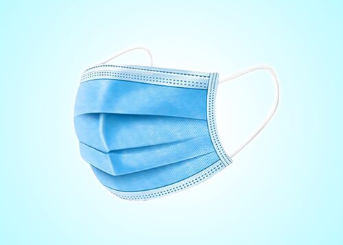 Disposable 3 Ply Face Mask Outer loop