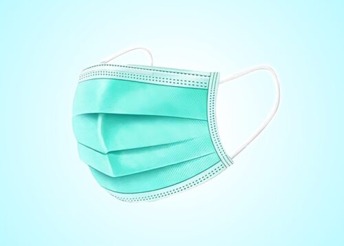 Disposable 3 Ply Face Mask Outer loop - Image 3